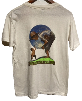 Vintage USA MICHAEL JACKSON NEVERLAND VALLEY Sz M 90’s T Shirt Single Stitch