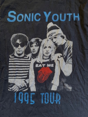 Vintage SONIC YOUTH 1995 WASHING MACHINE TOUR SHIRT LONG SLEEVE