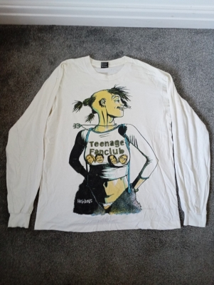 Vintage 1990s Teenage Fanclub Long Sleeve T-shirt XL Tank Girl