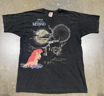 Vintage The Little Mermaid Disney Grail OSFA RARE Promo