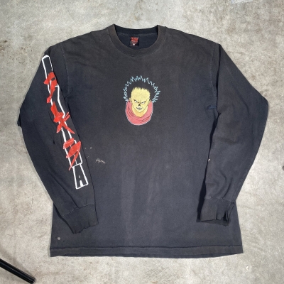 Vintage 1988 Akira Anime Longsleeve Tshirt XL 24X30 Fashion Victim