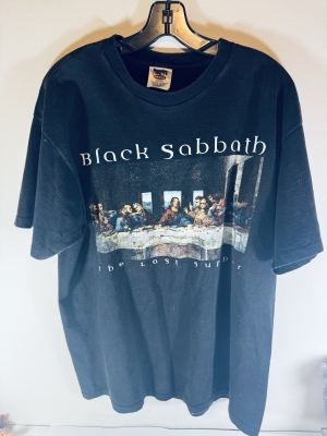 Vintage Black Sabbath Reunion Tour The Last Supper Short Sleeve T-Shirt