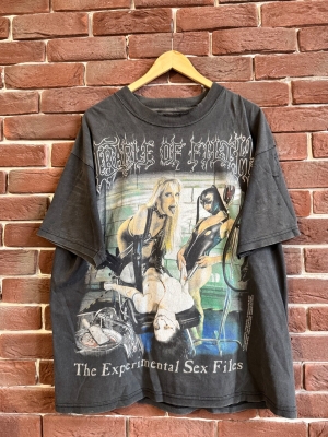 Vintage 90s Cradle of Filth Experimental Sex Metal Band Tshirt XL