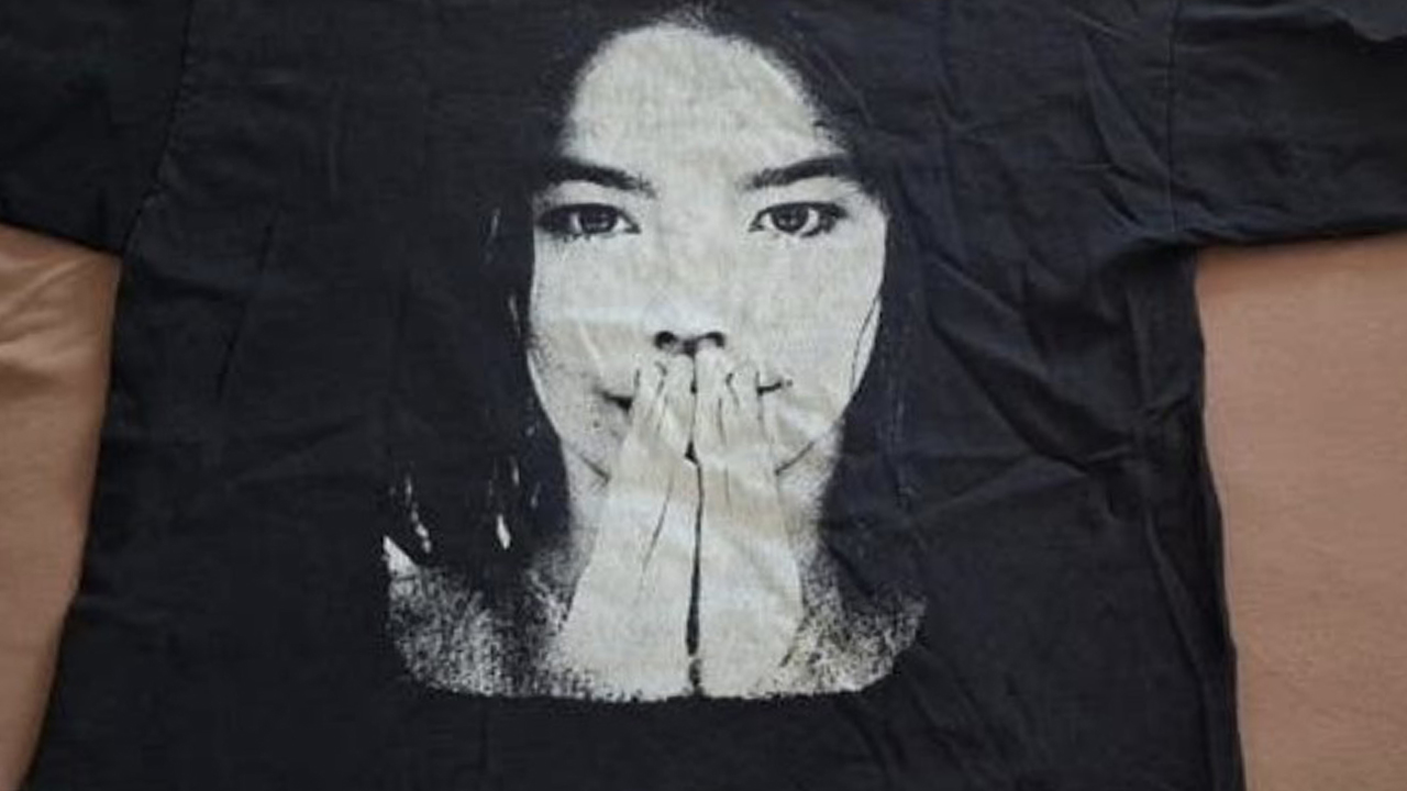 Highest-Selling Vintage Bjork t-shirts on eBay