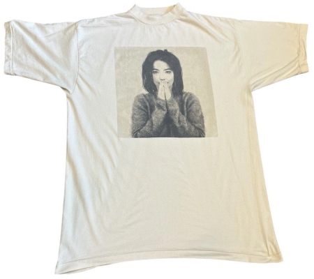 Vintage 90s Bjork 90s Debut Album T shirt Size XL