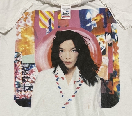 Vintage 90s Bjork Post Tour T Shirt