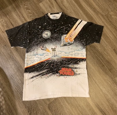 VTG Disney '80s Star Tours Disneyland T-shirt