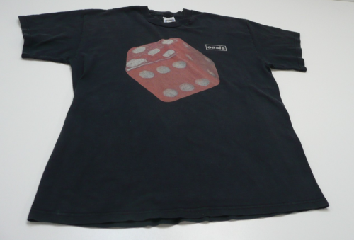 Vintage 1990s Oasis Band T-Shirt Dice