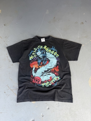 Vintage 1997 Marilyn Manson Tour Worm Snake Black T-Shirt Large
