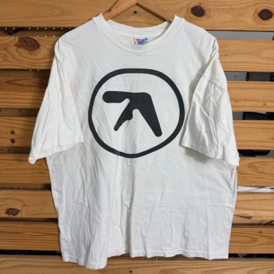 Vintage 90s Aphex Twin T-shirt XL Selected Ambient Works Hanes Beefy T