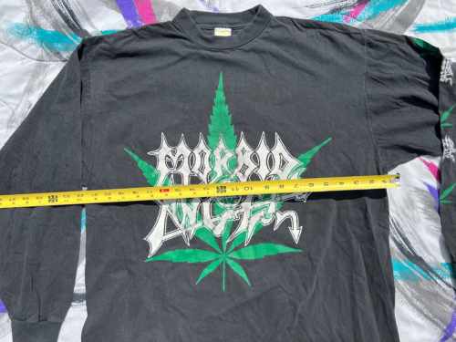 Vintage 1991 MORBID ANGEL Blessed are the Sick Long Sleeve tour shirt XL