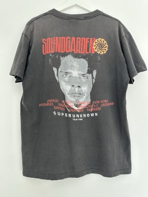Vintage 90s Soundgarden Super unknown Chris Cornell Bootleg Size Large