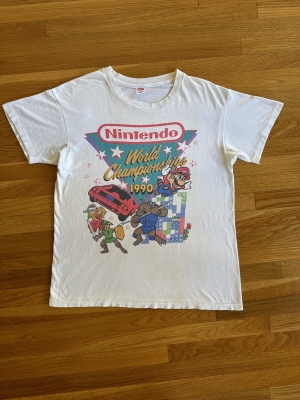 Vintage Nintendo 1990 World Championships Original Licensed T-Shirt Large