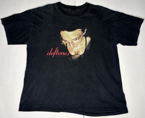 Vintage 1998 Deftones Around The Fur Album Band Size XL Shirt Giant Tag