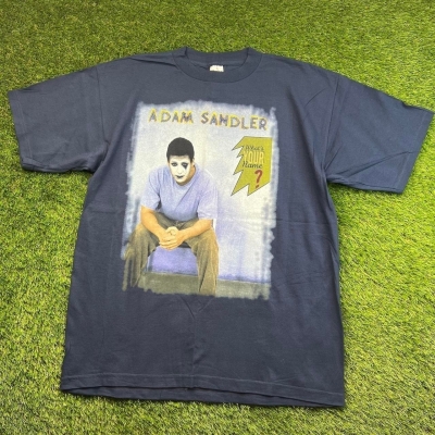 Vintage Adam Sandler College Tour 97 Whats Your Name Promo T Shirt XL