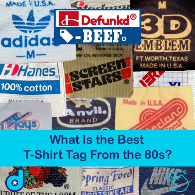Authentic Vintage T-Shirts, Tees, Tags and Brands | Defunkd